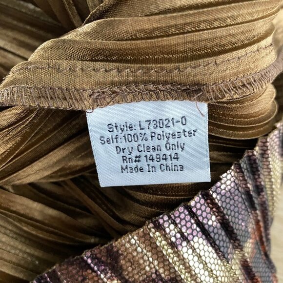 Johnny Was Idina Maxi Skirt Women's Small Metallic Multicolored NWT - Picture 11 of 12